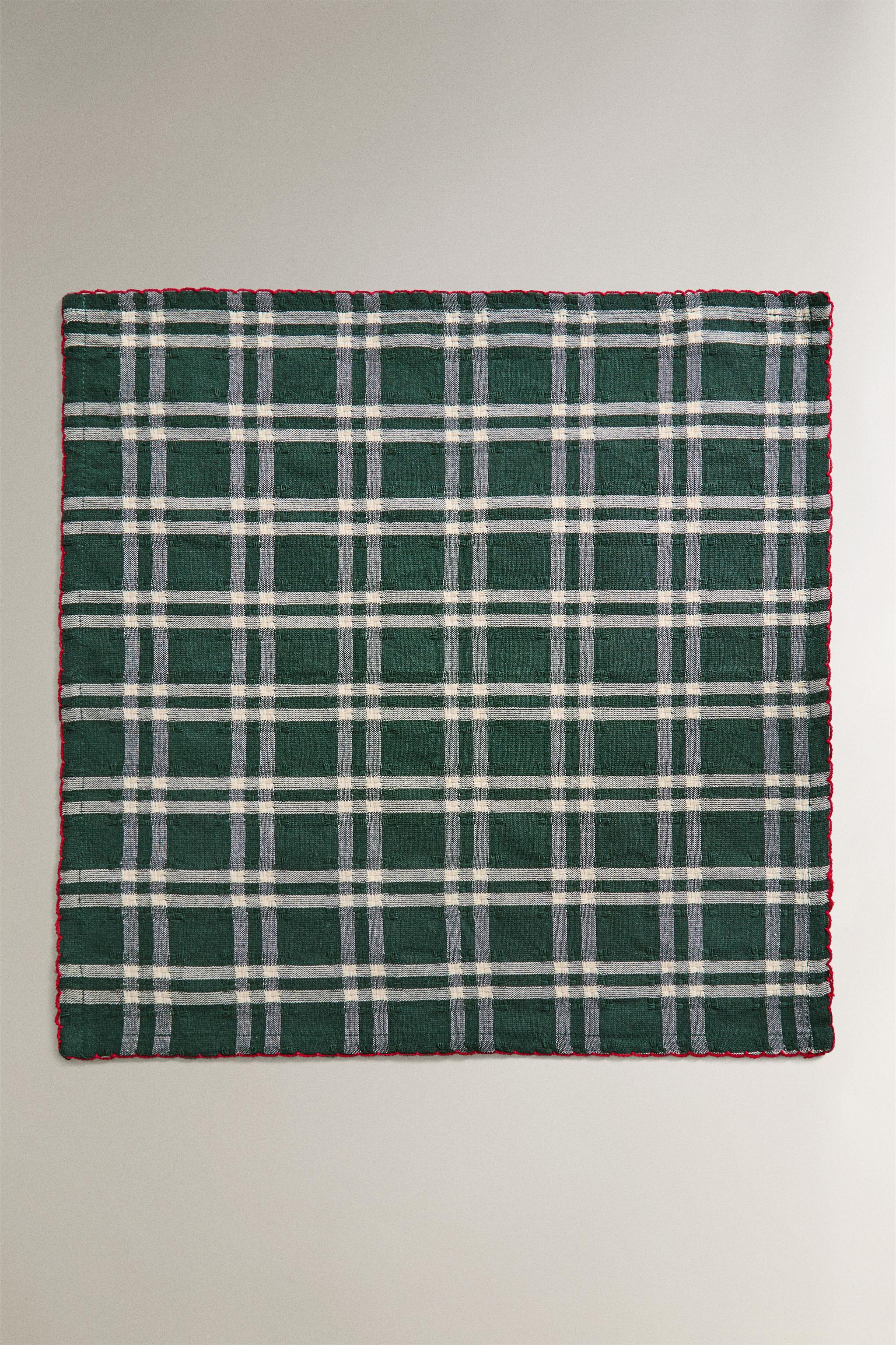 SET OF COLORED CHRISTMAS NAPKINS (SET OF 2)